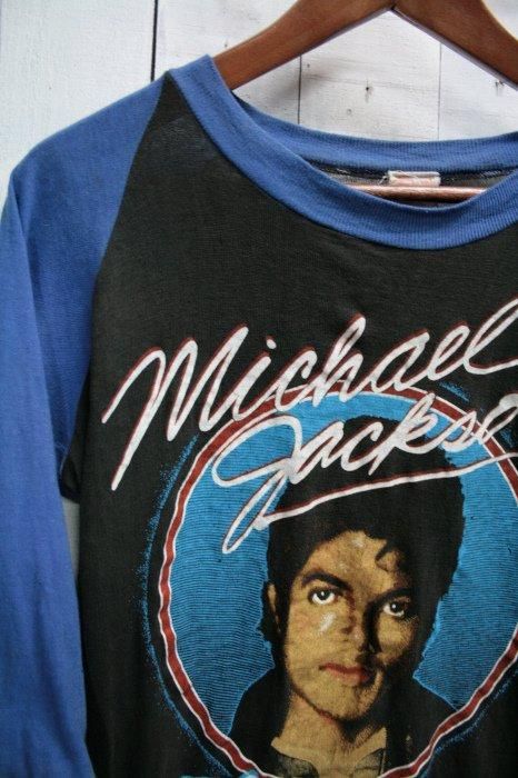80s マイケルジャクソン tシャツ スリラー シングルステッチ