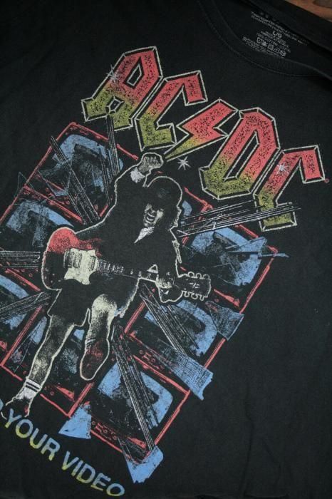 ACDC 古着 ビンテージ グッドフェード Lサイズ　バンドT FJ 中古・古着通販】GOOD ROCK SPEED (グッドロックスピード) AC/DC
