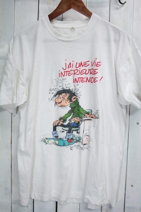 XL塡80sGaston Lagaffe ȥ󡦥饬աTġ󥺡ۥ磻ȡ򡡥ӥơUSAåȥݥꡡ꡼󥹥SCREENSTARS