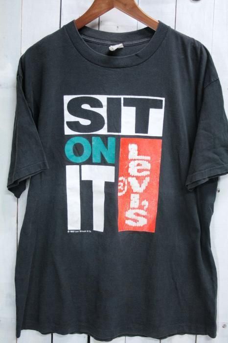 XL塡90s꡼ХLevi's street-tTġ֥åӥơUSASIT ON IT