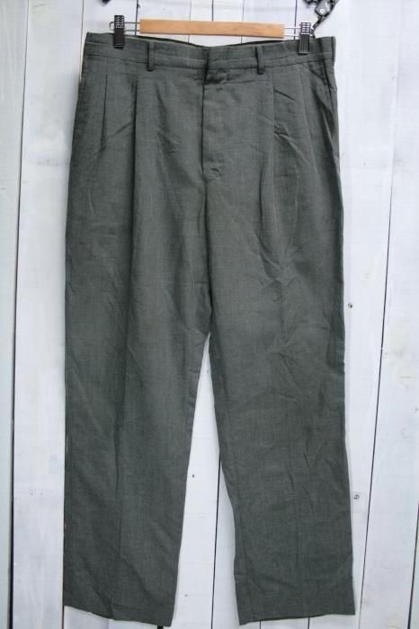 (古着)80〜90s ワイドスラックス パンツ cityboy チノスラックス 古着 80年代 COTLER ツータック スラックスパンツ USA製 メンズ