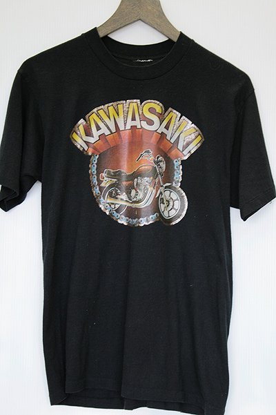 80年代KAWASAKI LTD750 ビンテージTシャツ 古着 - ビンテージ古着通販 
