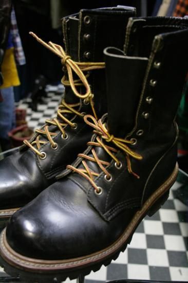 REDWING レッドウイング ロガーブーツ 7 1/2E プリント羽根タグ | www