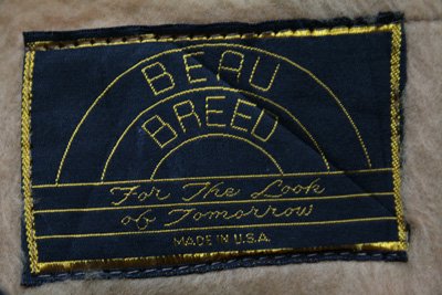 BEAU BREED（ブリード） シングルレザージャケット 古着 - ビンテージ