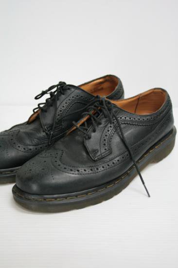 Dr.Martens ウィングチップレザーシューズ255cm - ローファー/革靴