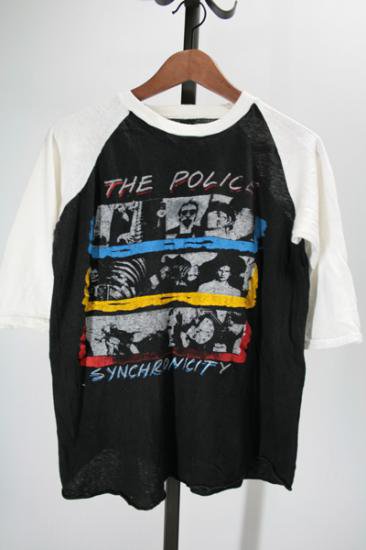 vintage POLICE tシャツ