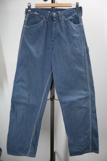 4個まで郵便OK 60s Montgomery word painter pants | www.cinema52.com