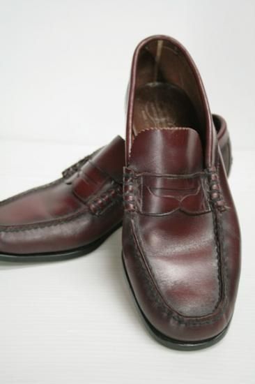 FLORSHEIM（フローシャイム） ペニーローファー 赤茶 中古 MADE IN USA 