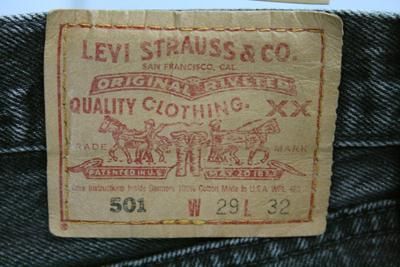 Levis 【リーバイス】 501 ブラック MADE IN USA 古着
