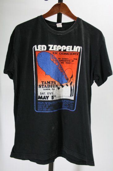 Led Zeppelin（レッド・ツェッペリン） バンドTシャツ 古着 - ビンテージ古着通販 Tシャツやブーツなど取り揃え｜Heavens Door