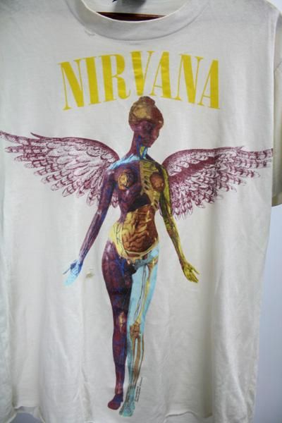 レギュラー古着！ NIRVANA アルバム「IN UTERO」バンドTシャツ abitur ...