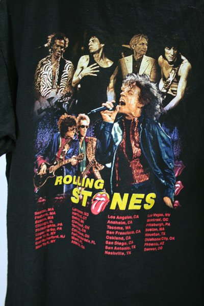 The Rolling Stones（ザ・ローリング・ストーンズ） バンドTシャツ 古着 - ビンテージ古着通販 Tシャツやブーツなど取り揃え