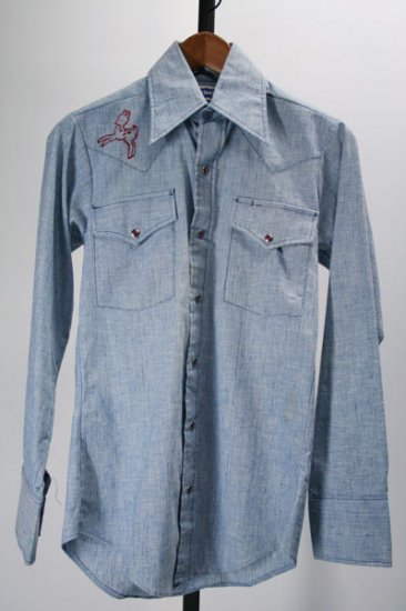 60s〜70s USA製 BIG SMITH ビッグスミス シャンブレーシャツ