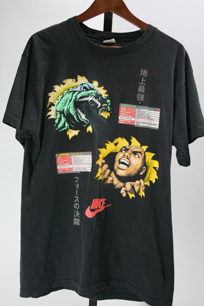 92年 ヴィンテージ NIKE【ナイキ】 ゴジラ×バークレイTシャツ 古着