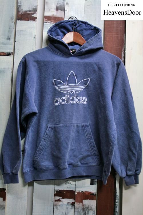 80年代 adidas【アディダス】 パーカー 古着 - ビンテージ古着通販 Ｔ