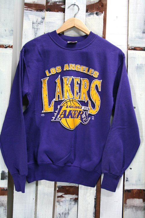 90年代 NBA ロサンゼルス・レイカーズ スウェット 古着 - ビンテージ 