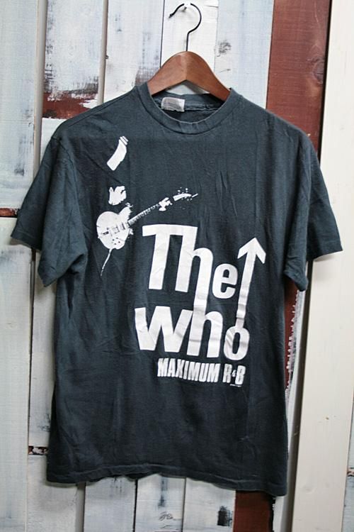 89年 ＴＨＥ ＷＨＯ【ザ・フー】 バンドTシャツ【ツアーＴシャツ ...