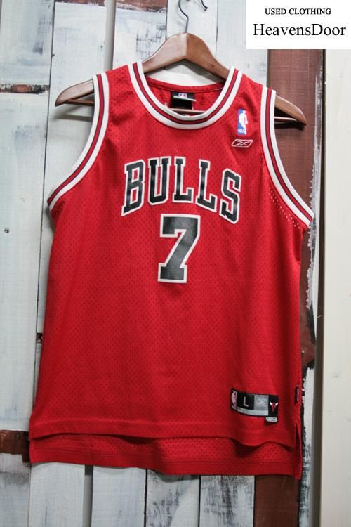 NBA BULLS【ブルズ】 タンクトップ【ゲームジャージ】 古着