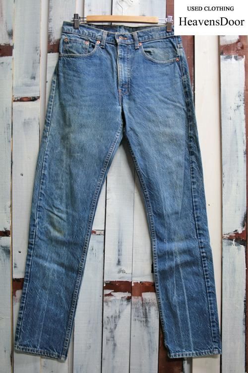 90年代 Levis 【リーバイス】 505 デニムパンツ 古着 MADE IN USA ...