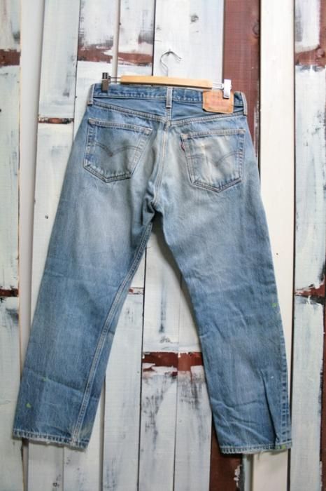 90 ビンテージ LEVI'S 541 廃盤 古着 デーパード 雰囲気 ダメージ-