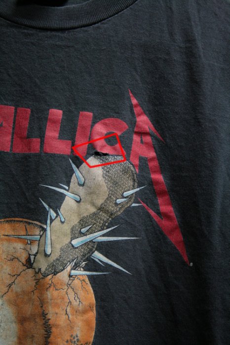 94年 Metallica【メタリカ】 ビンテージバンドTシャツ【ツアーＴシャツ 