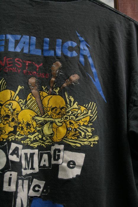 80s METALLICA メタリカ Damage Inc.Tour Tシャツ