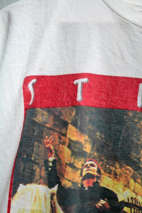 80-90年代 Sting【スティング】 ビンテージバンドTシャツ【ツアーＴ