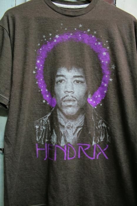 00s ジミヘンドリックス オープンカラーシャツ Jimi Hendrix Jimi Hendrix プリント 刺繍入り 半袖オープンカラーシャツ