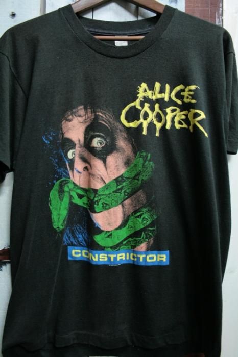 売上安い 当時 アリスクーパー ALICE COOPER Tシャツ ヴィンテージ USA ...