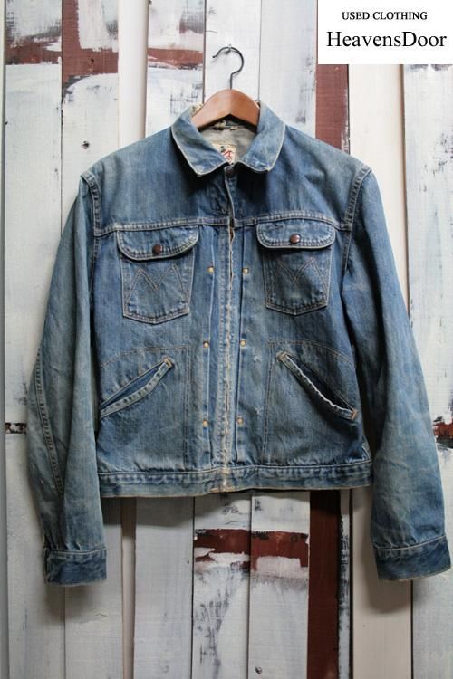 VINTAGE MAVERICK DENIM JACKET - Gジャン/デニムジャケット