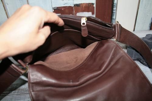 COACH ブラウン ショルダーバッグ