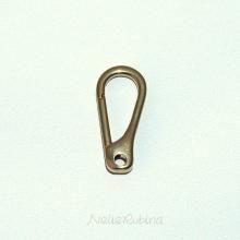 真鍮製カラビナ/キーリング - 手芸雑貨 Nelie Rubina 真鍮製カラビナ/キーリング - 手芸雑貨 Nelie Rubina