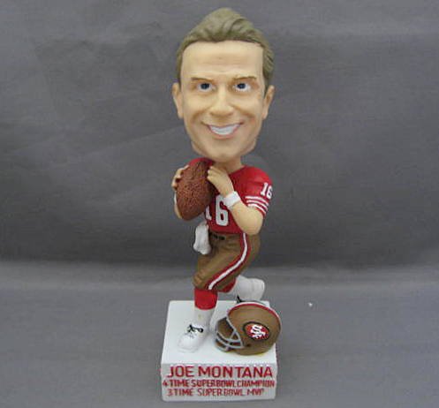 NFL 49ers Joe Montana ボブルヘッド www.vetrepro.fr