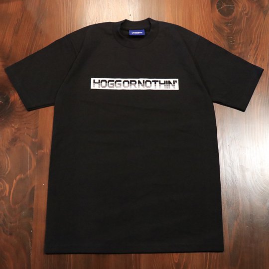 THE HOGG up MAGAZINE 【HOGG OR NOTHIN'】Support T-shirt　サポートTシャツ　ブラック