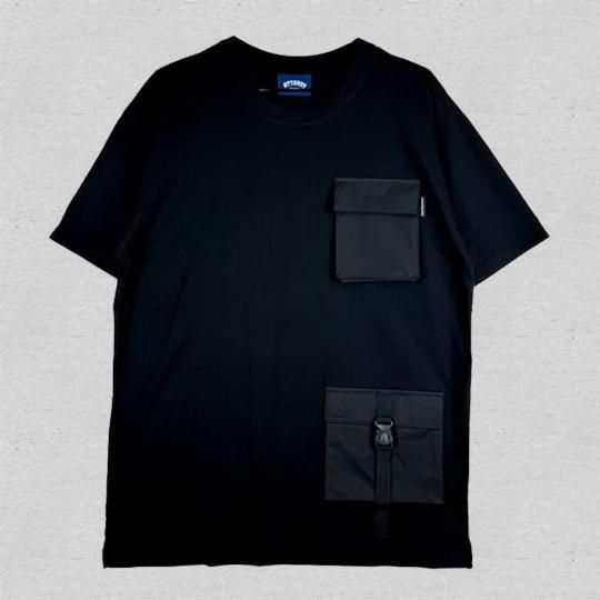 50OFF Attract Street Gear Double pocket T-shirt - ֥ݥåȡԥġ֥å<img class='new_mark_img2' src='https://img.shop-pro.jp/img/new/icons24.gif' style='border:none;display:inline;margin:0px;padding:0px;width:auto;' />