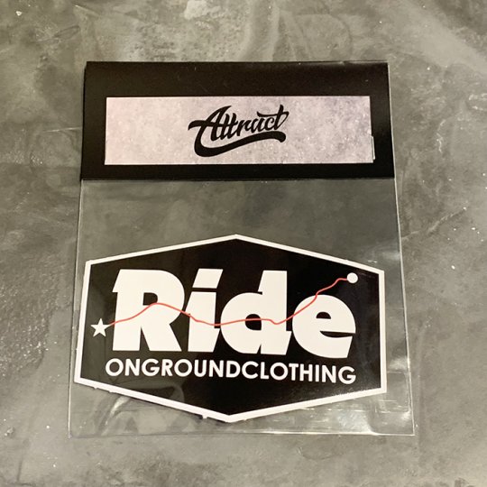 ONGROUNDCLOTHING【Ride】 Tool Box Sticker　ステッカー
