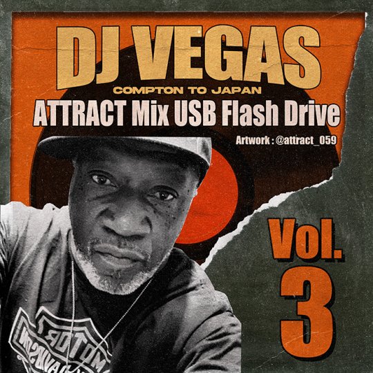 DJ Vegas　ATTRACT Mix USB Flash Drive　Vol.3