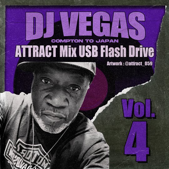 DJ Vegas　ATTRACT Mix USB Flash Drive　Vol.4