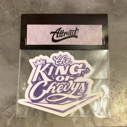 The King Of Chevys【The King Of Chevys】Logo Sticker　ステッカー