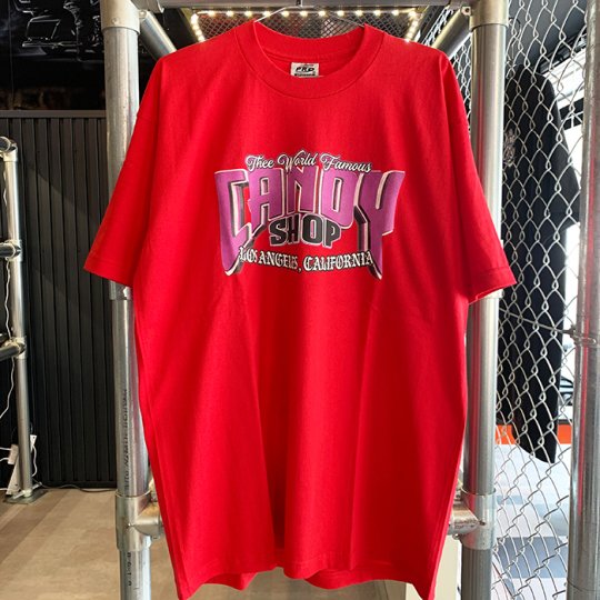 Thee Candy Shop 【'23 Thee Candy Shop】T-Shirt Red - レッド　XLサイズ