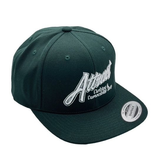 AttractStreetGear Attract shop 3DLogo SnapbackCap Forest green - ʥåץХååסե쥹ȥ꡼