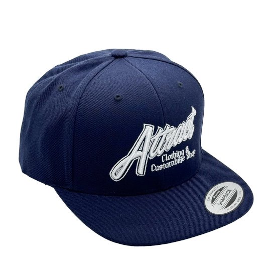 AttractStreetGear Attract shop 3DLogo SnapbackCap Navy - ʥåץХååסͥӡ