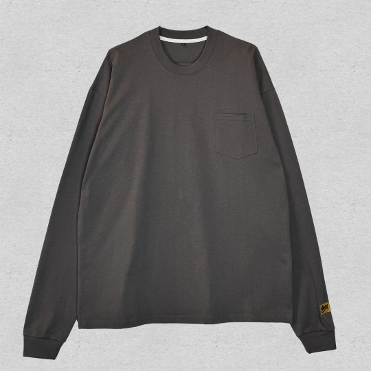 AttractStreetGear Heavyweight Pocket Long Sleeve - إ ݥå T졼