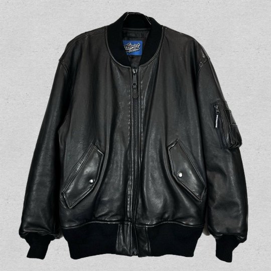 AttractStreetGearATTRACT Original Oversized MA-1 flight jacket sheepskin - С MA-1 ե饤ȥ㥱å<img class='new_mark_img2' src='https://img.shop-pro.jp/img/new/icons5.gif' style='border:none;display:inline;margin:0px;padding:0px;width:auto;' />