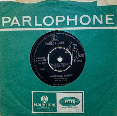 Beatles - Paperback Writer - OLD HAT GEAR