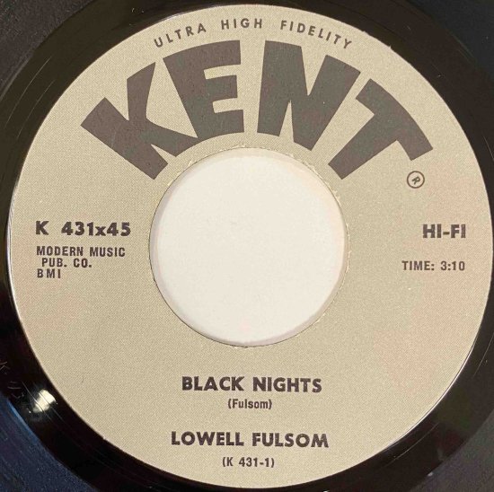 Lowell Fulsom - Black Nights - OLD HAT GEAR