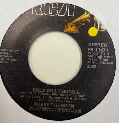 Robert Gordon - Rockabilly Boogie - OLD HAT GEAR