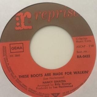 大きな取引 - Sinatra Nancy These GEAR HAT OLD - Walkin' For Made Are Boots 洋楽