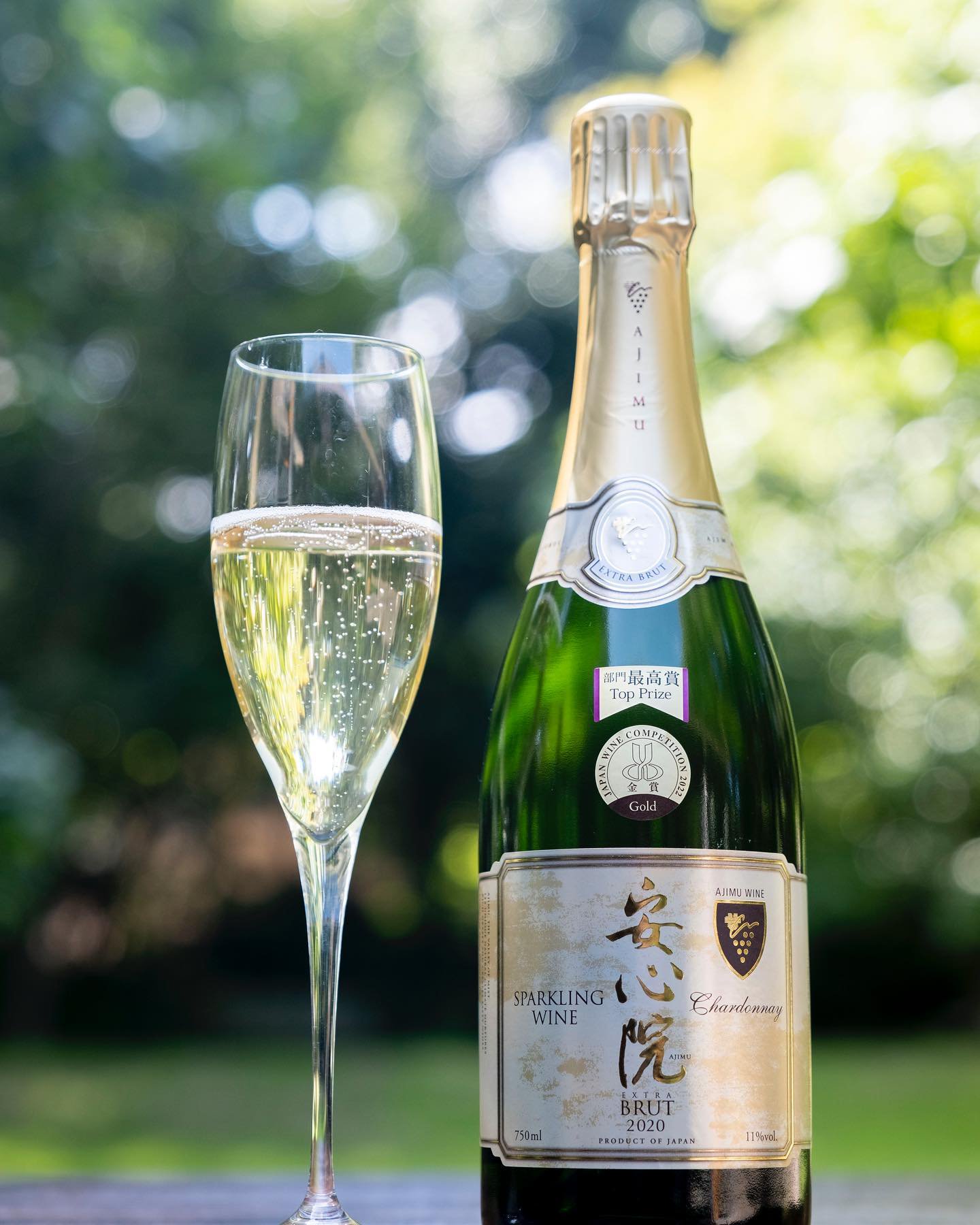 安心院スパークリングワイン 白 750ml 日本ワインコンクール金賞 部門最高賞