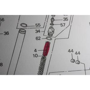 CBX400F/550F]フロントクッションスプリングＡ （リプレイス品） [H1-4] - SHIO HOUSE Net Shop